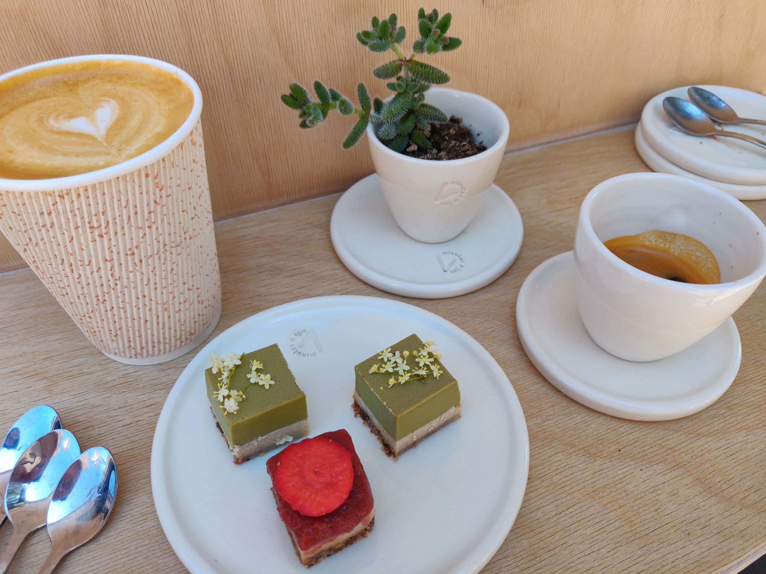 4 perc és kávé / 4 minutes café matcha sütije