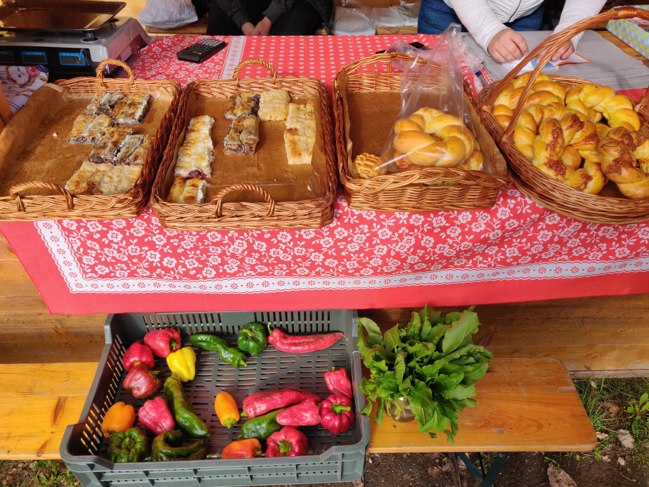 Őrségi termelői piac pékáru