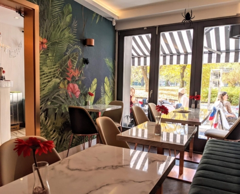 Kilátás a teraszra - Zileat Brunch & Bistro