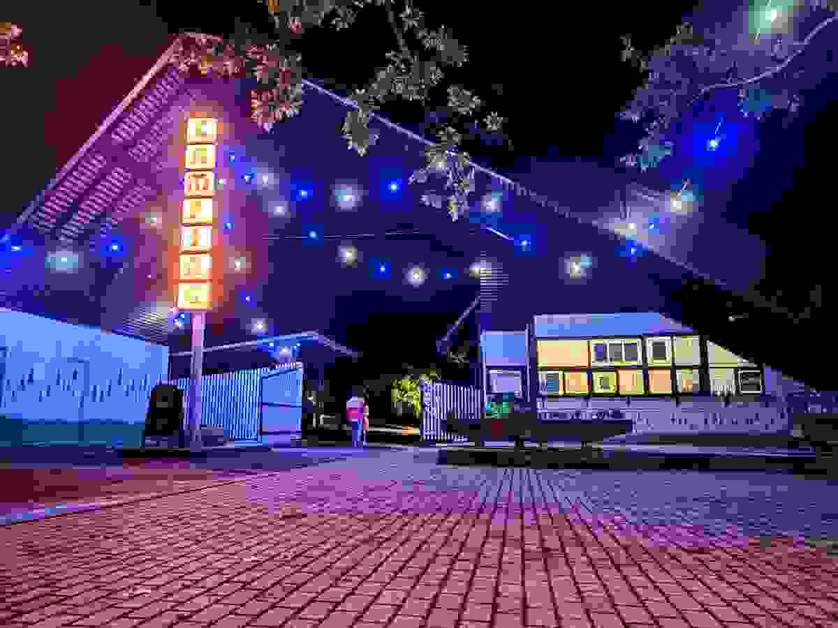 A camping bejárata. Most épp nincs fesztivál, de ha lenne, itt lenne. - Orfű - az Olyanjó! fotója